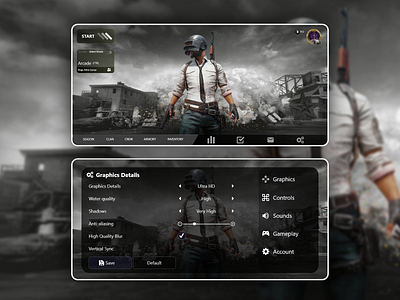 Pubg Mobile Redesign Concepts dailyui game ui ui ux