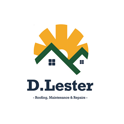 D Lester Roofing - brand projects branding branding and identity design icon illustration logo design logodesign vector