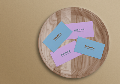 "Cero Coma" business cards cero chickpea chorizo ecofriendly food label logo minimal minimalism minimalist minimalistic olive packaging slow spain spanish tradition type typeface typography