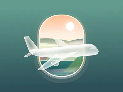 Airplane - Loading animation(Freebie ) 2d aep airplane animation application design freebie icon iconanimation icons illustration json loading motion svg animation ui ux vector