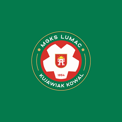 MGKS Lumac Kujawiak Kowal club creative design football identity logo logotype soccer sports sports branding