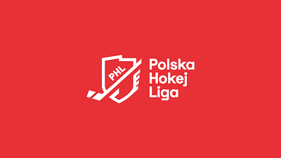 Polish Hockey League branding creative design hockey identity league logo logotype nhl phl sports