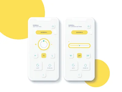 Smart Space App UI Screens app clean design icon minimal ui ux