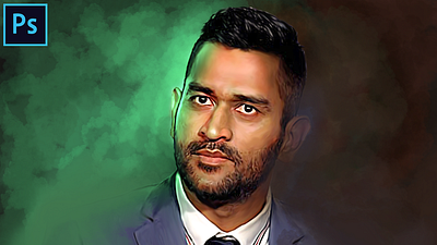 MS Dhoni - Digital Painting amazing drawings art artrack bcci cricket dhoni digital painting illustration india indian cricket jharkand mahendra mahi msd singh