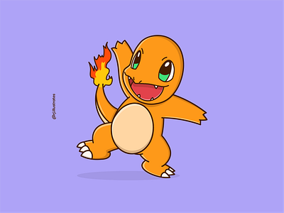 Charmander adobe illustrator anime art artwork charizard charmander design designer drawing fanart flat flatdesign flatvector graphicdesign illustration pokeball pokemon vector vector illustration vectorart