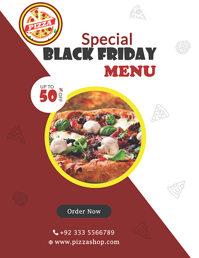 Fast Food Flyer Design branding business flyer design fast food flyer flyer design illustration professional flyer design typography