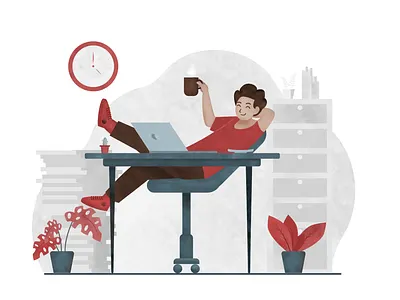 chill story artwork design flatdesign illustration