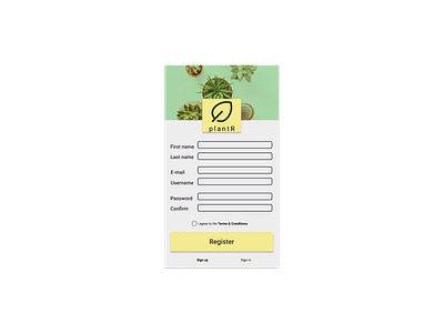 100 Day UI Challenge: 001 onboarding registration ui