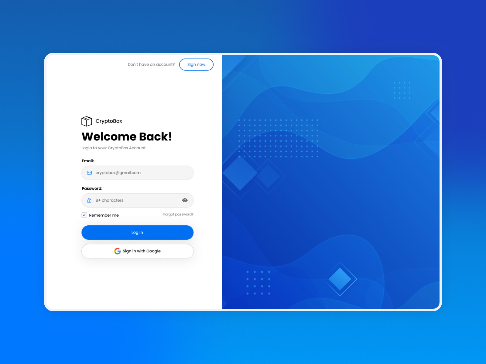 Example of Dashboard UI/UX Design