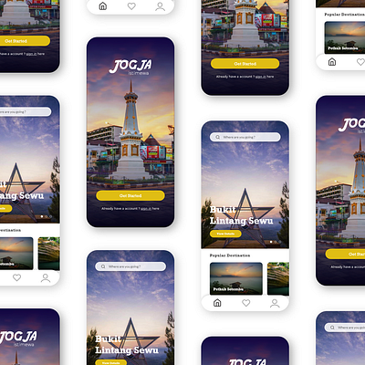 Travel Mobile App Design app app ui design modern ui ui design ui ux uidesign uiux uxdesign