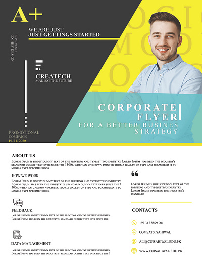 Clean Corporate Flyer design business flyer design flyer template photoshop traveling