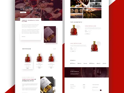 wine website design app design e commerce illustration shop typography ui ui design uidesign uiux design