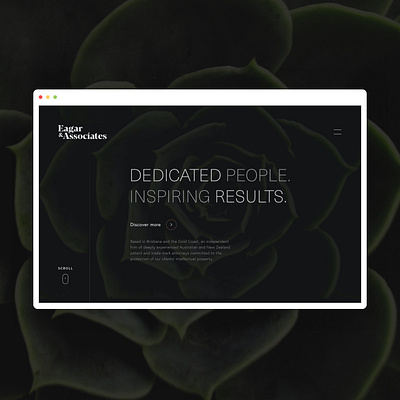 Legal Landing Page branding design dark mode dark ui web design web designer website