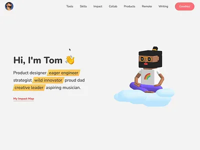 Portfolio site 3d canvas development map portfolio site