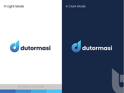 Dutormasi - Logo brand brand design branding digital agency dutormasi logo logo designer logodesign