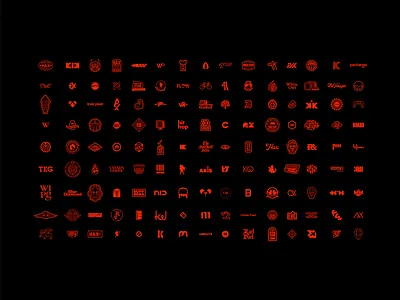 Logofolio 2020 2020 brand brand design branding collage collection design icon identity identity design identity designer logo logo collage logo design logofolio logotype mark vector wordmark