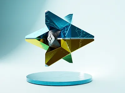 Destiny Ghost Shell 3d blender3d design
