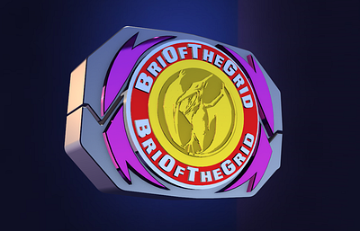 Client Commission! Custom Power Ranger Morpher 2d animation 3d animation 3d modeling adobe illustrator after effect branding cinema4d design element3d power rangers vector
