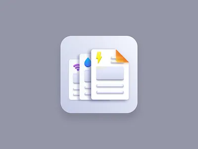 Bills (Big Sur style icon) big sur big sur icon bills bills payment creatives design document icon icon design icon designer icon designs icon set iconography icons payment sketchapp vector vector artwork vector design