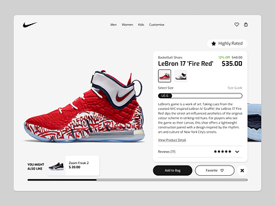 DailyUI - 012 dailyui e commerce