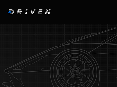 Driven Studios Illustration automotive car driven illustration line art schematic studios super car tuatara vehicle