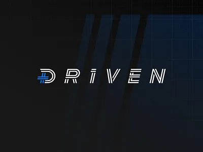 Driven Studios Wordmark Refresh automotive branding design driven studios identity lettering letters logo plus typography wordmark