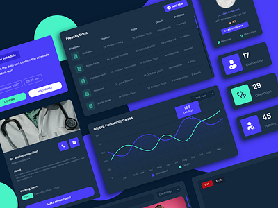 UI Elements design doctor doctor element doctor template doctor templates element elements health ui ui design ui element ui elements uidesign uiux