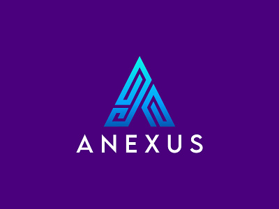 Anexus A Letter Logo a letter logo abstract logo app brand brand identity clean creative design letter a lettermark logo minimalist logo modern vector