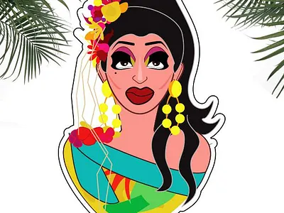 Bianca Del Rio Illustration