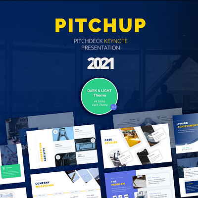 Pitchup Keynote Template analysis annual asset business deck digital digital plan funnel infographic investor marketing marketing plan pitch deck pitching portfolio powerpoint startup timeline