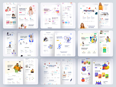 Website Designs UI/UX 2020 cleaning cleaning website digital agency website doctor website education website finance website maid marketing agency marketing website medical website online banking online education portfolio social marketing ui uiux ux web design website design