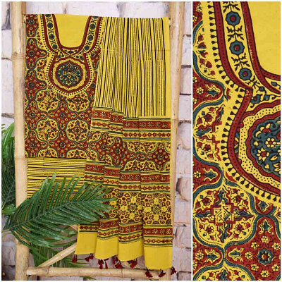 Traditional Ajrakh Suits - SSEthnics ajrakh print suits ajrakh suits cotton ajrakh salwar suits hand embroidery ajrakh suits handblock print suits modal silk suits pure cotton suits