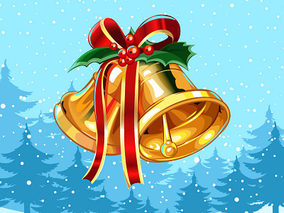 Bells as a New Year Slot symbol bells bells design bells symbols casino design symbols digital art gambling game art game design game slot graphic design new year symbols online slot design slot machine