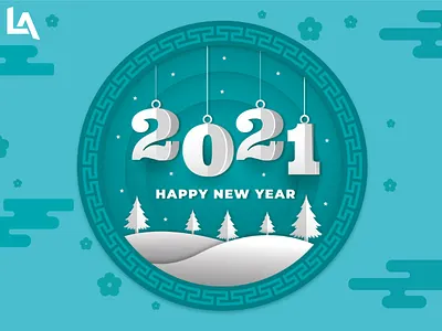 Happy New Year Vector