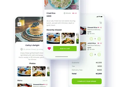 Food Ordering App figma figmadesign food order