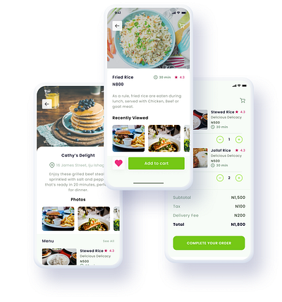 Food Ordering App figma figmadesign food order