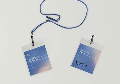 eyewear brand design branding gradient graphicdesign logo minimal