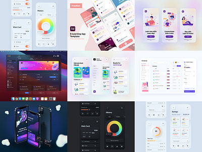 The Best Nine of 2020 | Top 9 2020 2020 design 2020 trend app app design best 9 best design challenge daily ui nine top top 9 trends ui ui ux ui design user interface ux website