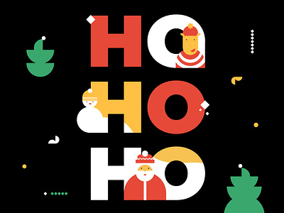 New Year's illustrations 2021 christmas design happy new year icon illustration illustrator minimal santaclaus ui