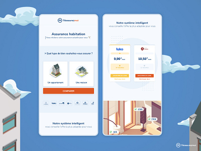 Home insurance landing page ▹ Mobile adobexd design homepage homepagedesign insurance insurance app insurance company landin page landing design mobile app design mobile design mobile ui photoshop responsive responsive design sketch startup uidesign uxdesign uxui