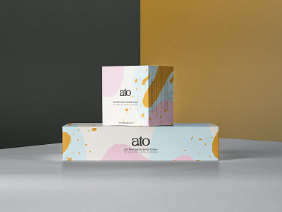 Ato Package Design brand design brand identity branding branding design cosmetic cosmetic logo cosmetic packaging graphic design graphicdesign logo logo design logodesign logotype modern design modern logo package package design packaging