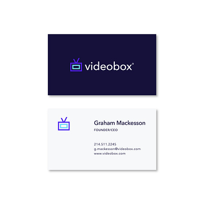 videobox identity branding design icon identity logo typography ui video web