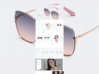 Bolon eyewear # 暴龙眼镜 brand branding buy concept design fashion glasses shopping ui web designer