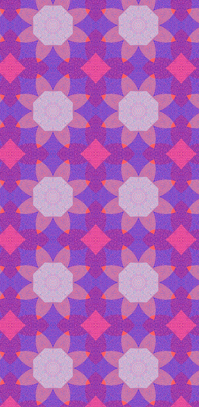 Retro Florals design pattern repeat pattern surface design textile wallpaper