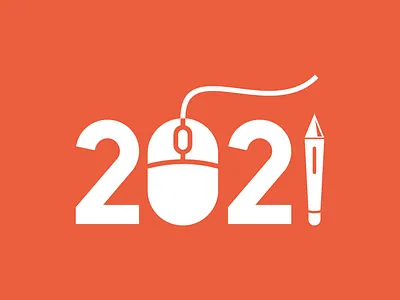 2021 logo vector 2021 coffee design film logo music new year sketch vector