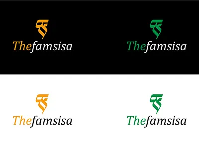 The Famsisa logo branding design flat graphic design icon illustrator logo logo design minimalist modern logo photoshop