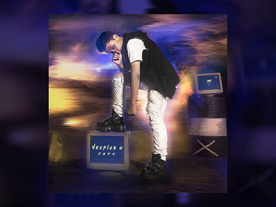 Album Artwork of 'Despise U - raxv' album album art album artwork album cover artwork brygraph