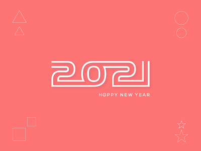 Happy new year 2021 | Typography logo design 2021 brand identity branding creative logo happy happy new year happy new year 2021 lettermark lineart logo trends 2021 logodesign minimalist logo modern logo modern logo designer nightlife stoke typograhy