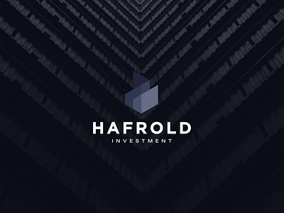 Hafrold Investment branding building design finacial icon investment logo logotype mark symbol tech vector