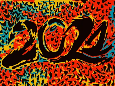 Abstract art illustration 2021 tattoo contrast style 2021 2d abstract design card comics flat style future illustration modern art painting pattern pop art popular poster red tattoo texture vector vector illustration year